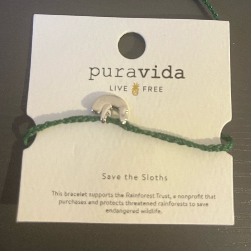 Pura Vida Sloth Bracelet